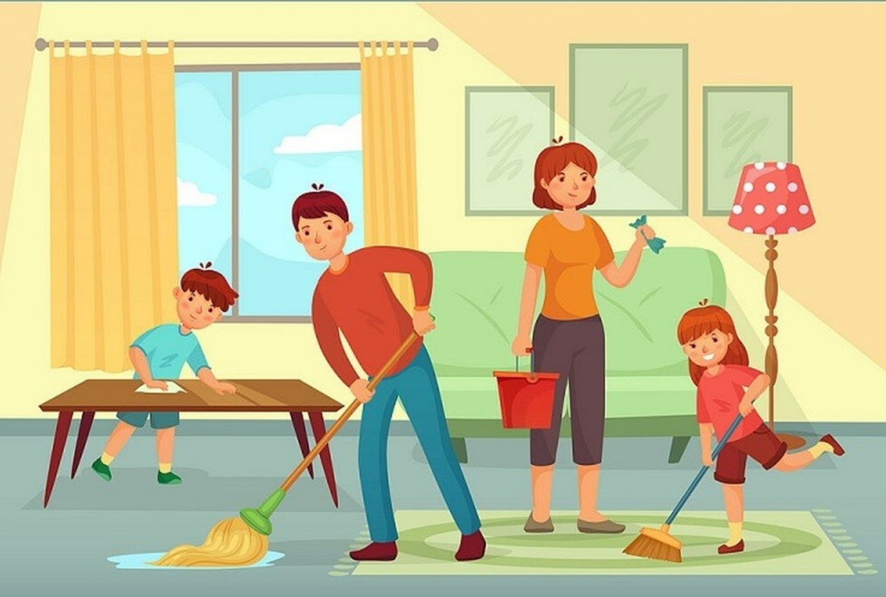 Dọn dẹp nhà cửa để đón vận mới